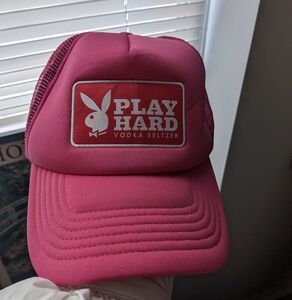 Pink Playboy Trucker Hat